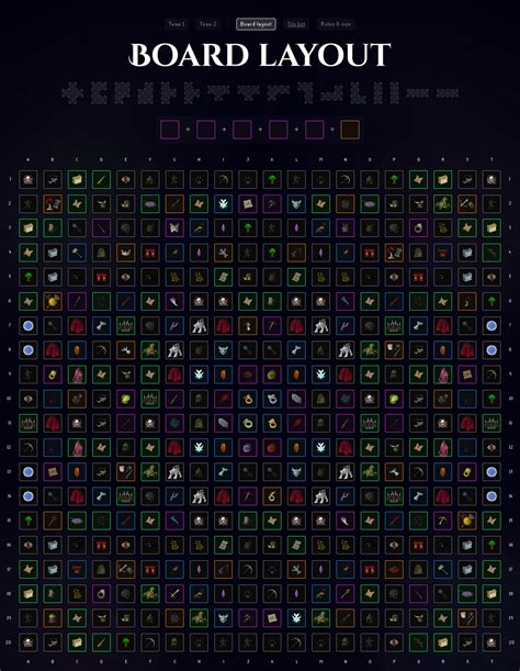osrs bingo board|Battleship Bingo: Take your clan events to the next level : r/2007scape.